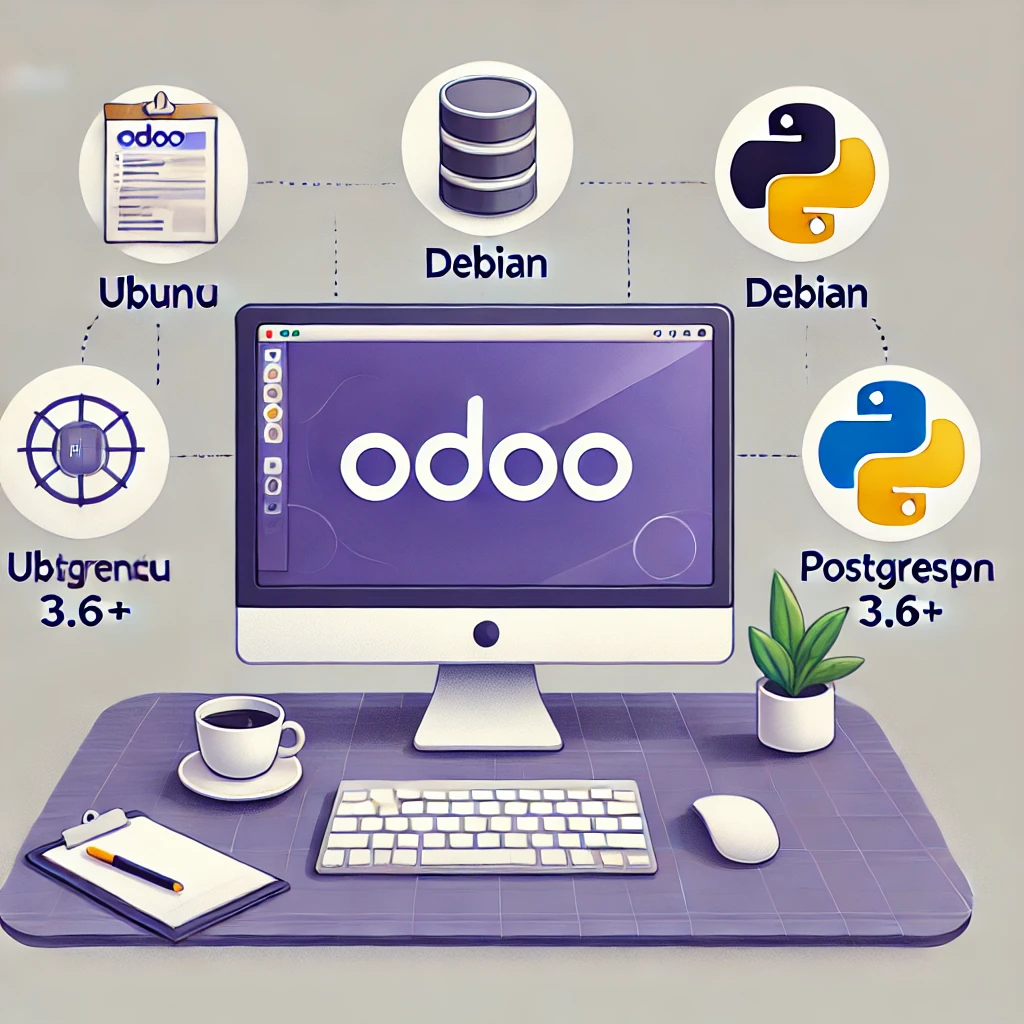 odoo instalación, apt get install, instalaciones en paquete, servidor, odoo 17, sesión, pc, puede usar, uso