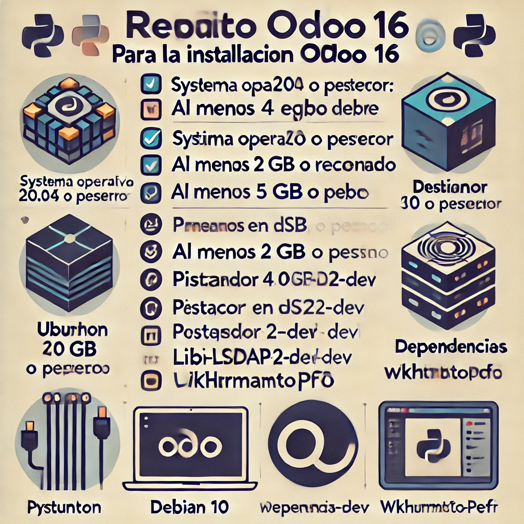 install odoo, linux, paquete, caso