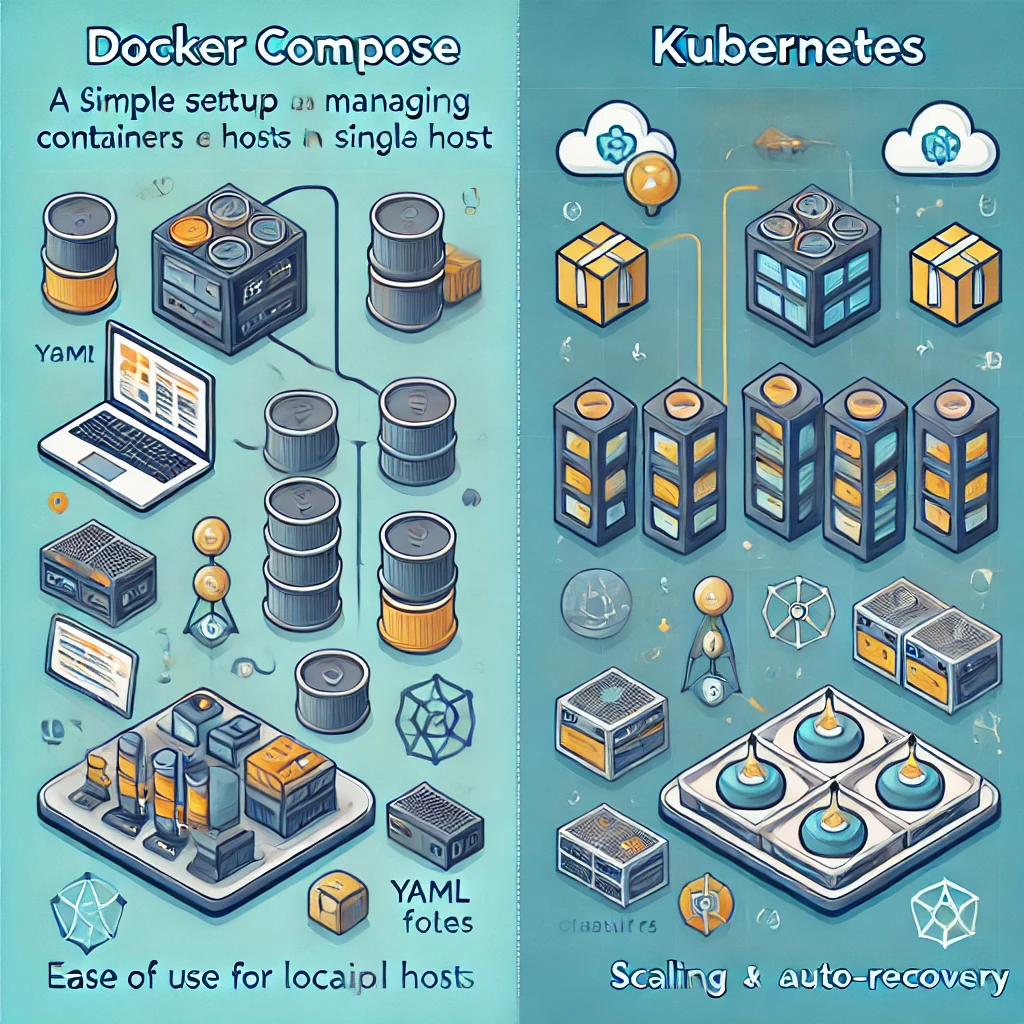 docker compose vs kubernetes